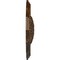Ekena Millwork Oxford Ceiling Medallion, Hand-Painted Root Beer Crackle, 16 7/8"W x 11 3/4"H x 1 1/2"P CM16OXRBC - alternate 3